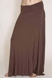 Long Brown Skirt
