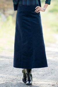 Long Corduroy Skirt