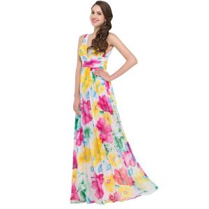 Long Floral Gown