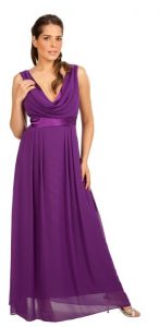 Long Purple Gown