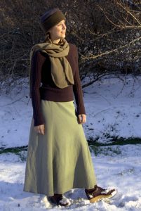 Long Winter Skirt