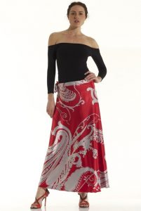 Long Wrap Skirt