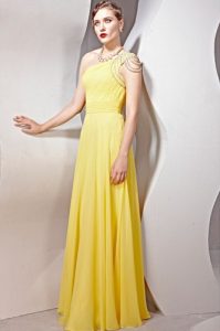 Long Yellow Gown