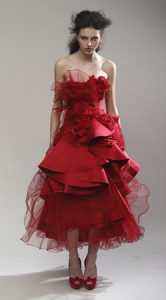 Marchesa Red Gown