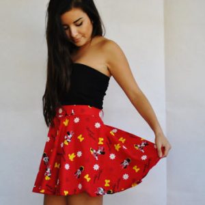 Minnie Mouse Skater Skirt