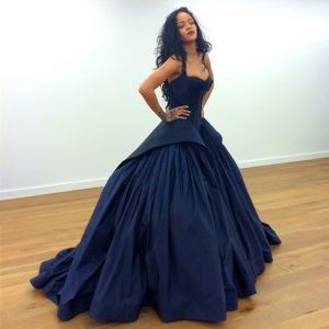 Navy Ball Gowns