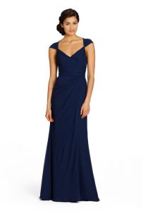 Navy Blue Gown