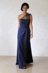 Navy Bridesmaid Gowns