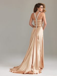 Open Back Evening Gown
