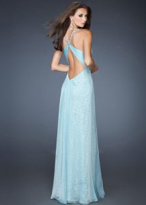Open Back Evening Gowns