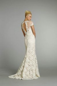 Open Back Wedding Gown