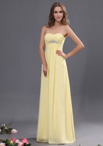 Pale Yellow Gown