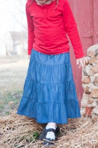 Peasant Skirts for Girls