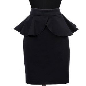 Peplum Skirt Plus Size