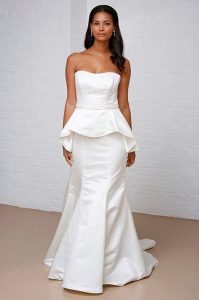 Peplum Wedding Gowns