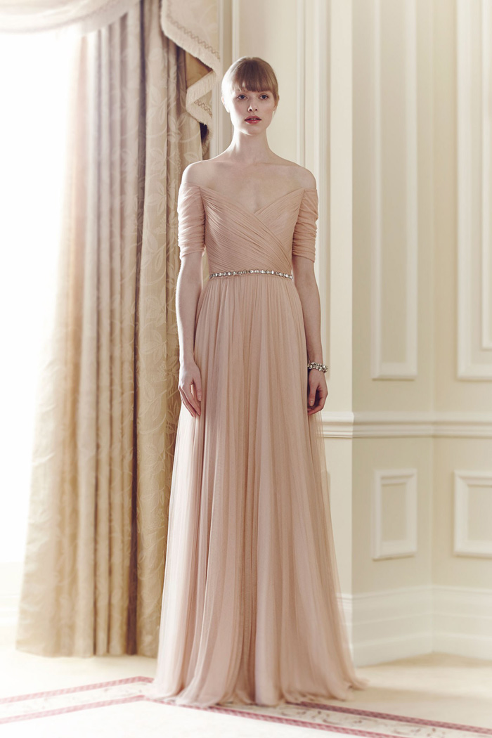 champagne gown for ninang