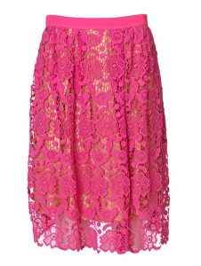 Pink Lace Skirt