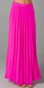 Pink Maxi Skirt