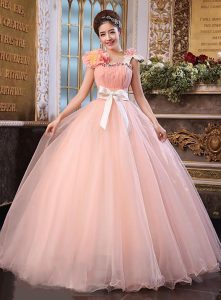 Pink Tulle Gown