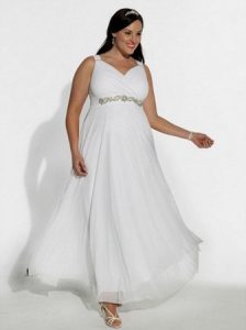 Plus Size Beach Bridal Gowns