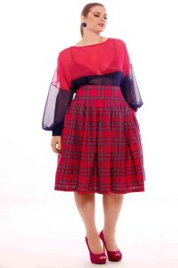 Plus Size Full Skirt