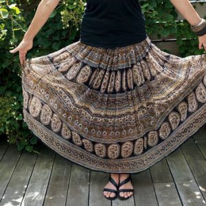 Plus Size Hippie Skirt