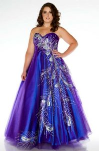 Plus Size Mardi Gras Gowns