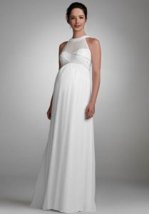 Pregnancy Wedding Gown