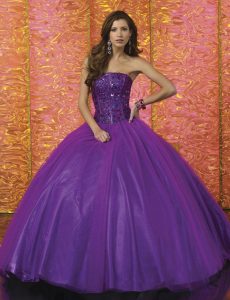 Purple Ball Gowns