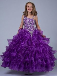 Purple Gown for Kids