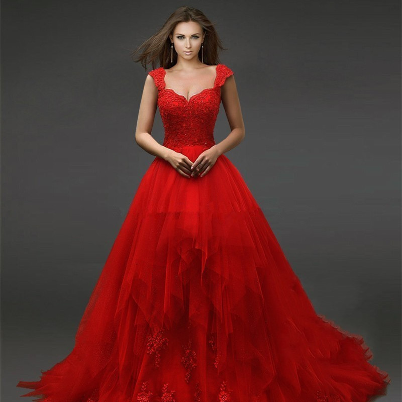 Red Bridal Gowns