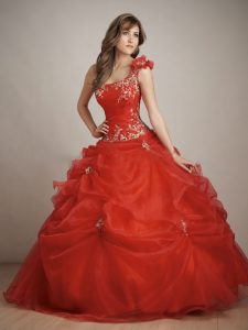 Red Masquerade Gowns