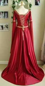 Red Medieval Gowns