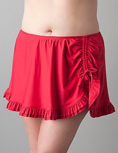 Red Swim Skirt