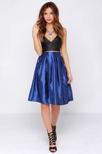 Royal Blue Skirt