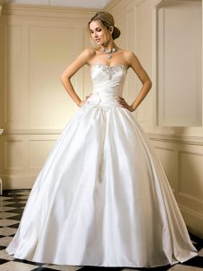 Satin Ball Gown