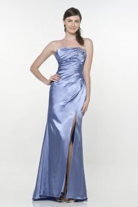 Satin Evening Gown