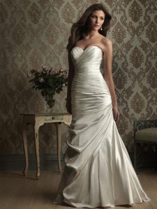 Satin Wedding Gown