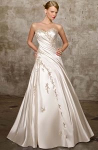 Satin Wedding Gowns