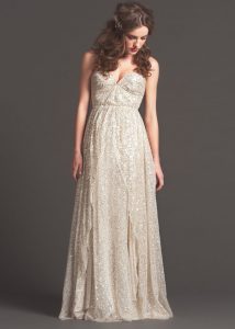 Sequin Wedding Gown