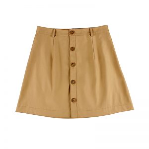 Short Khaki Skirt