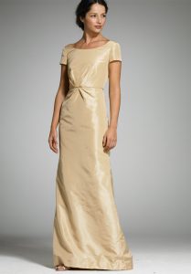 Silk Taffeta Gown