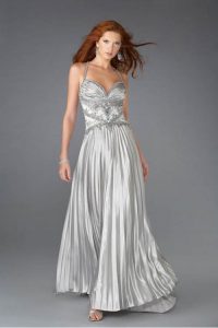 Silver Bridal Gowns