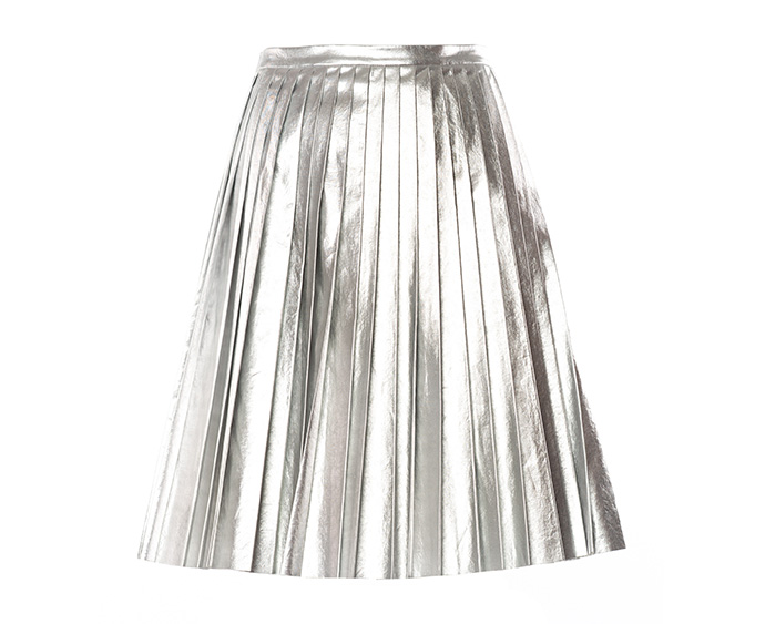 Silver Skirt | DressedUpGirl.com