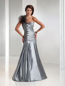 Silver Prom Gowns