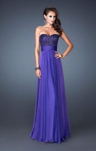 Strapless Formal Gowns
