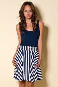 Stripe Skirts