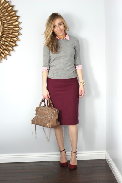 jumper pencil skirt