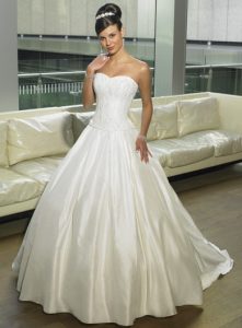 Taffeta Bridal Gown