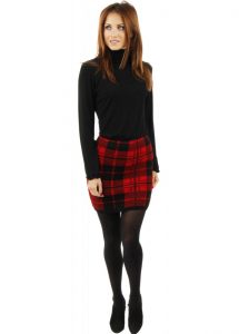 Tartan Mini Skirt